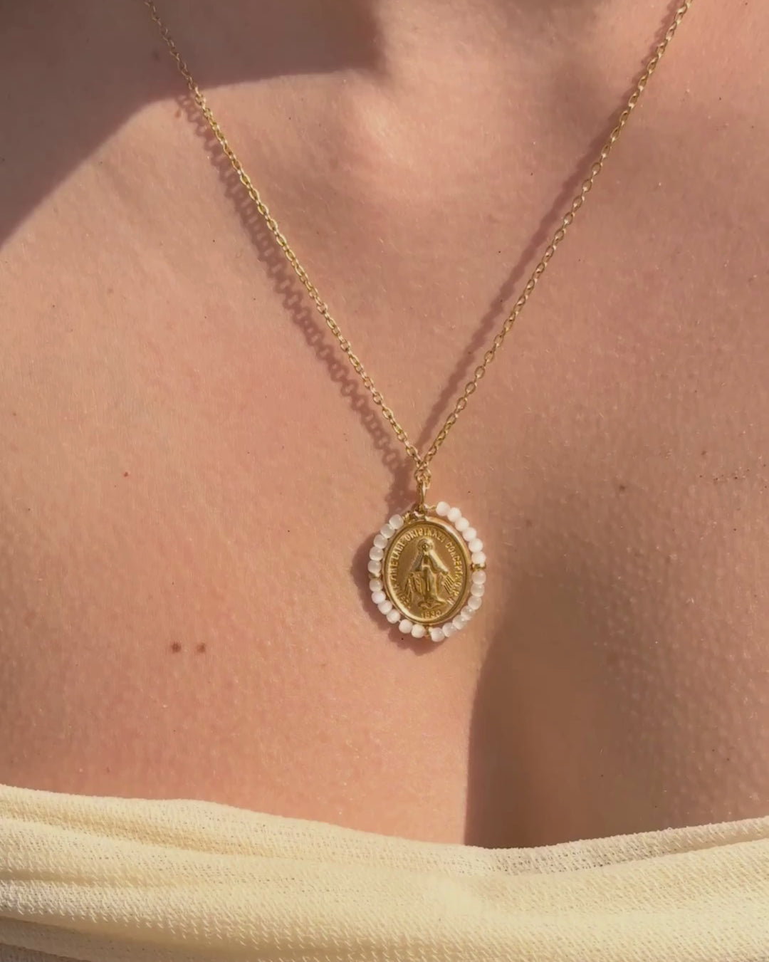 Santa Maria Precious - Necklace White