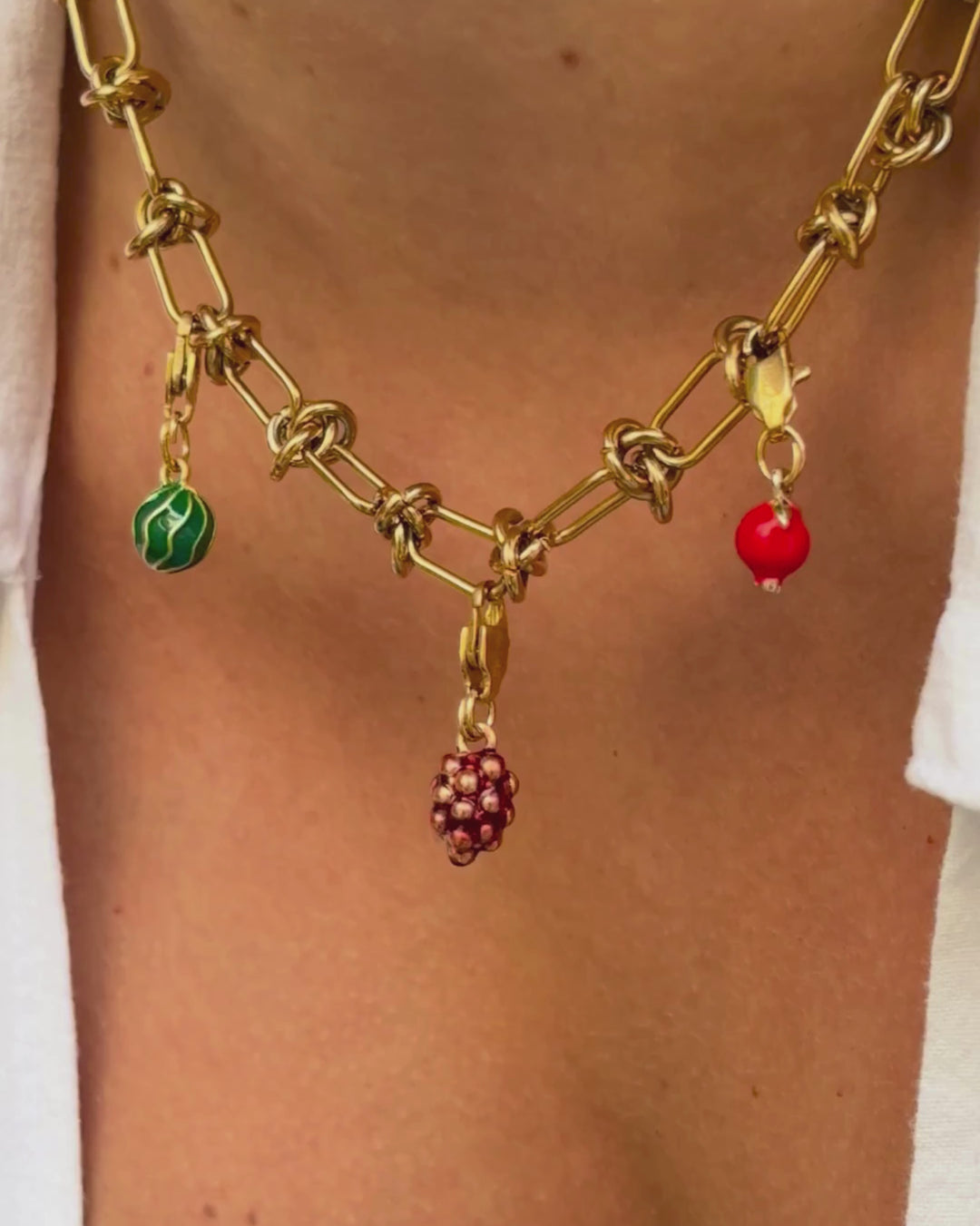 Carmin - Pack de 3 charms