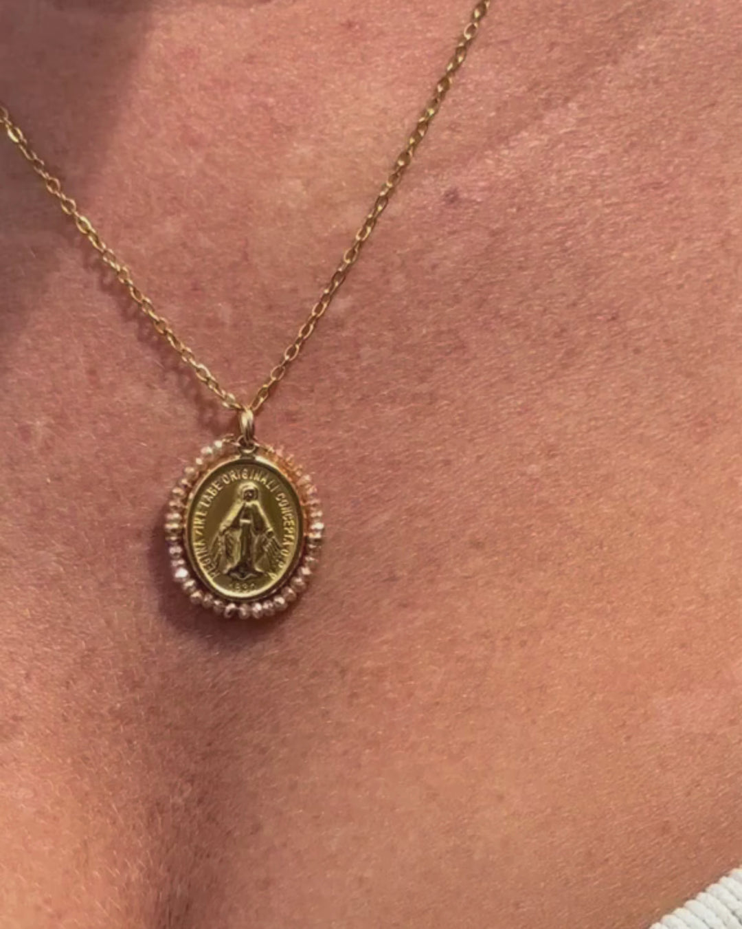 Santa Maria - Collier Shiny Peach