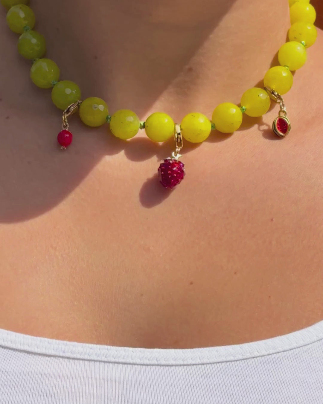 Ramatuelle - Choker &amp; Charms Set