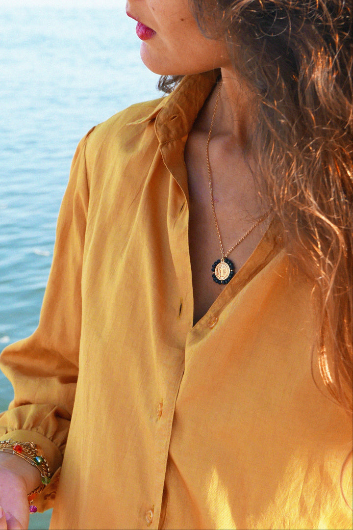 Santo Necklace - Midnight Blue - Palas