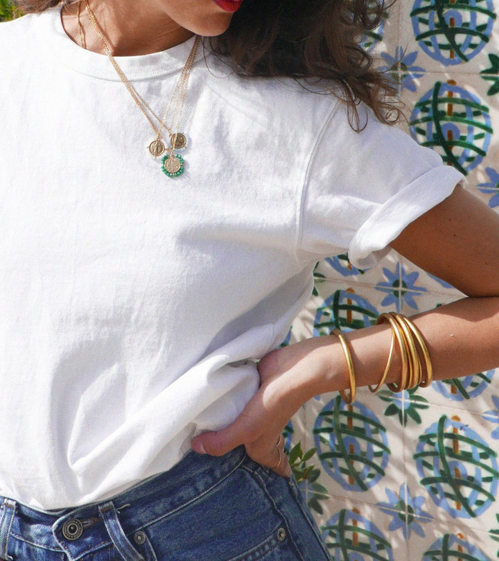 Santo Necklace - Misty Rose - Palas
